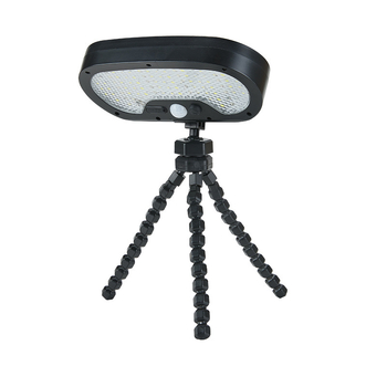 Napelemes kültéri LED lámpa mozgásérzékelővel kerthez és kerítéshez — IP65, 3,6V, 6–12 óra működés