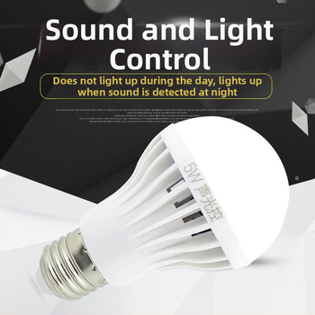 LED lubos šviestuvas su radaro judėjimo jutikliu ir garso-švies valdymu, 120 V, Ali smart, FCC-B, tinka balkonui ir koridoriui