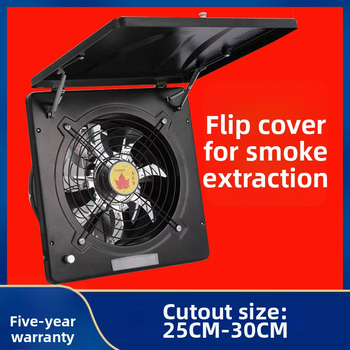 Langų išmetimo ventiliatorius Fd-250, 220V, 70W, 50Hz, pakabinamas montavimas