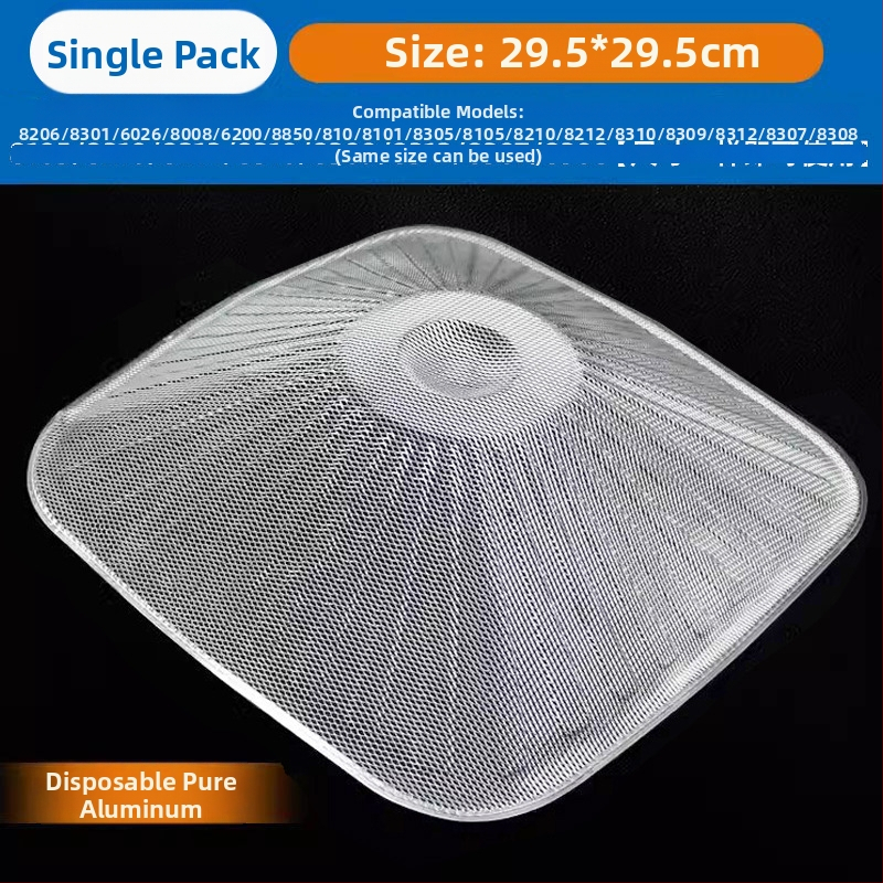 Boss virtuvės gartraukio filtras: 8212 vidinis tinklas, 8210 dūmų gaubtas, 8010 alyvos filtravimo tinklas