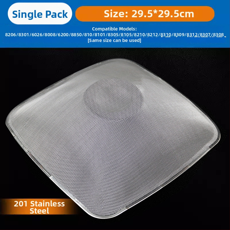 Boss virtuvės gartraukio filtras: 8212 vidinis tinklas, 8210 dūmų gaubtas, 8010 alyvos filtravimo tinklas