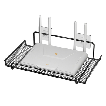 Maršrutizatoriaus laikiklis bendrabutyje – sieninis, be gręžimo, iš anglies plieno, 1 sluoksnis, gyvenamosios patalpos laikymui