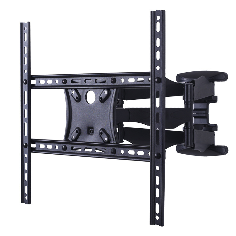 Sukiojamas teleskopinis sieninis laikiklis televizoriui, skirtas Smart TV, iš šaltai valcuoto plieno, svoris 5 kg, komplekte montavimo rinkinys