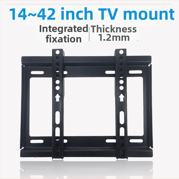 LED/LCD televizoriaus sieninis laikiklis – universalus, fiksuotas, geležies laikiklis, apkrova > 15 kg