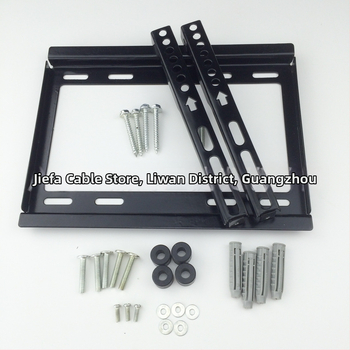 LED/LCD televizoriaus sieninis laikiklis – universalus, fiksuotas, geležies laikiklis, apkrova > 15 kg