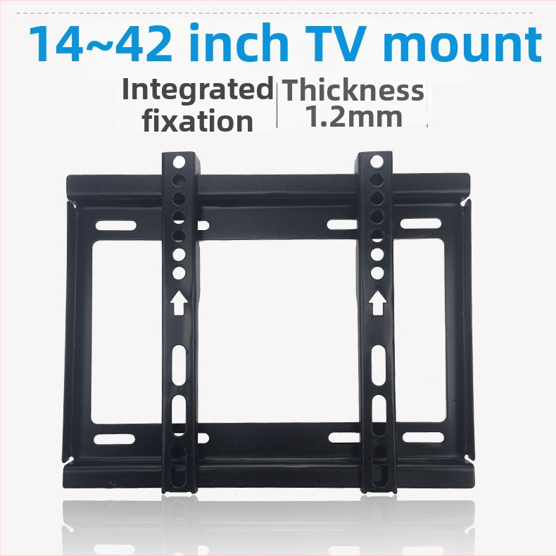 LED/LCD televizoriaus sieninis laikiklis – universalus, fiksuotas, geležies laikiklis, apkrova > 15 kg