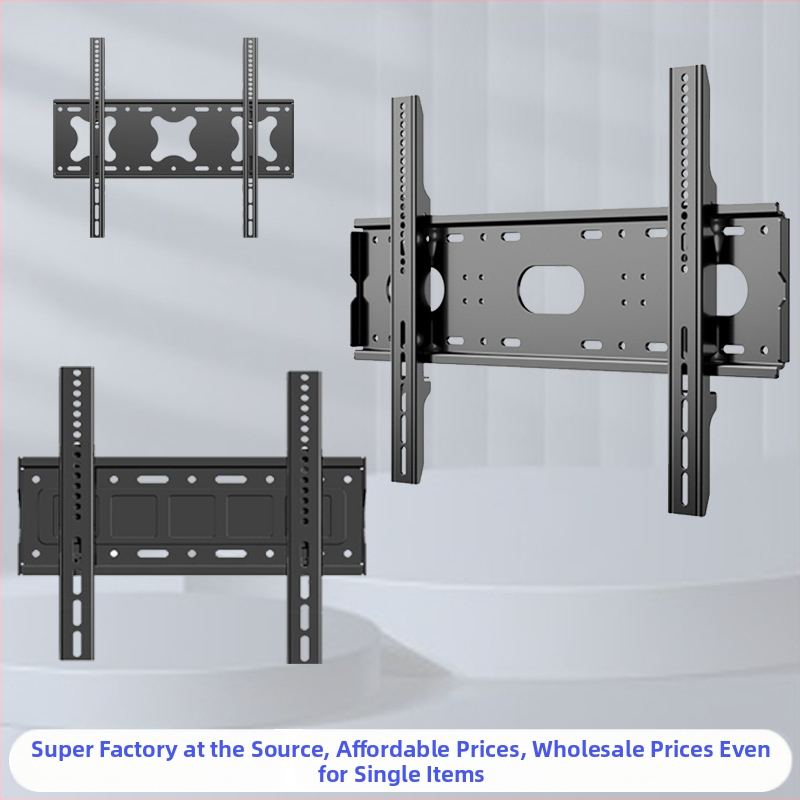 Universali sieniniai televizoriaus laikiklis, apkrova didesnė nei 15 kg, medžiaga SPCC šaltai valcuotas plienas, laikiklis iš geležies, mechaninis reguliavimas