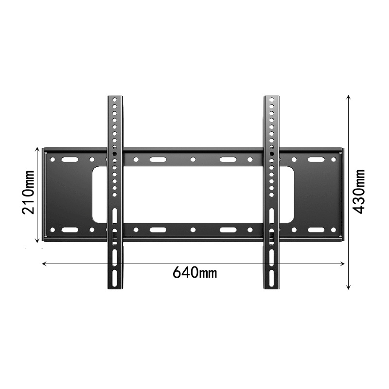 Universali sieniniai televizoriaus laikiklis, apkrova didesnė nei 15 kg, medžiaga SPCC šaltai valcuotas plienas, laikiklis iš geležies, mechaninis reguliavimas
