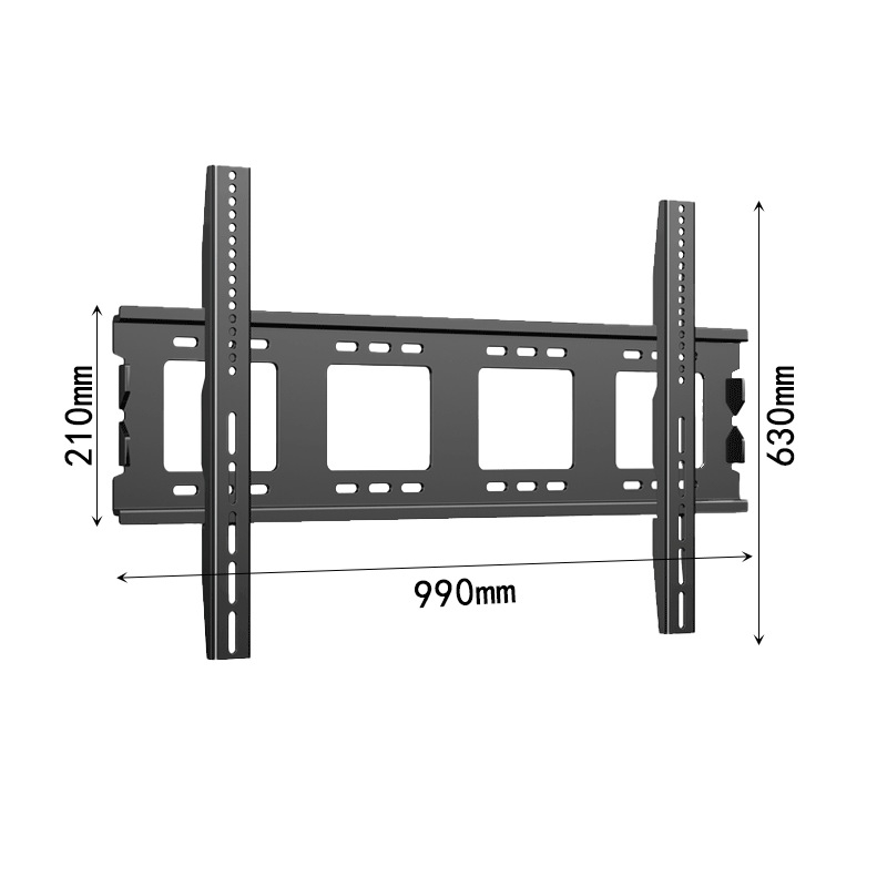 Universali sieniniai televizoriaus laikiklis, apkrova didesnė nei 15 kg, medžiaga SPCC šaltai valcuotas plienas, laikiklis iš geležies, mechaninis reguliavimas