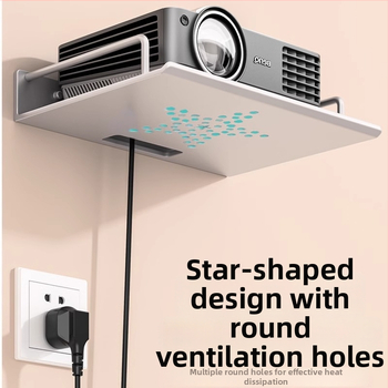 Sieninis maršrutizatoriaus laikiklis saugyklai (Medžiaga: anglies plienas; Diegimas be gręžimo; Vieno sluoksnio; Saugyklai gyvenamajame kambaryje)