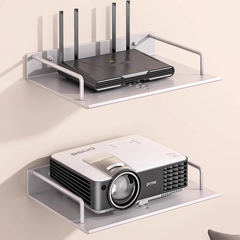 Sieninis maršrutizatoriaus laikiklis saugyklai (Medžiaga: anglies plienas; Diegimas be gręžimo; Vieno sluoksnio; Saugyklai gyvenamajame kambaryje)