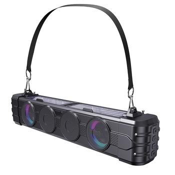 BDL Bluetooth zvučnik u traci sa solarnim punjenjem — Bluetooth 5.3, 10W, domet 10 m, 100Hz-20kHz, SNR ≥95dB