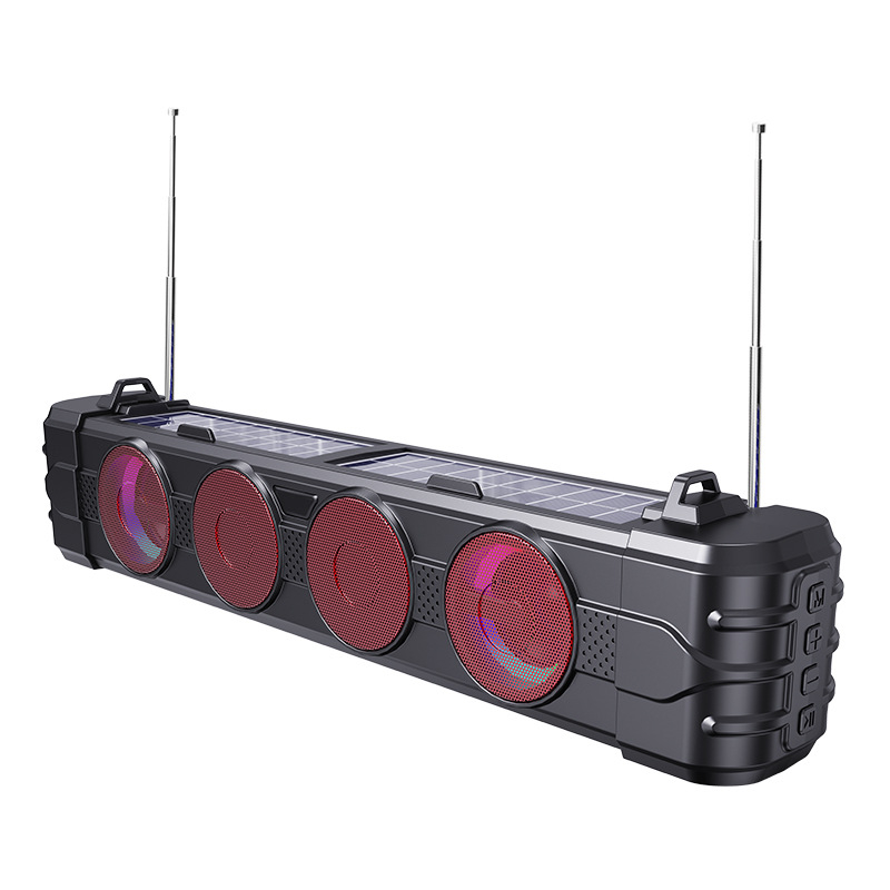 BDL Bluetooth zvučnik u traci sa solarnim punjenjem — Bluetooth 5.3, 10W, domet 10 m, 100Hz-20kHz, SNR ≥95dB