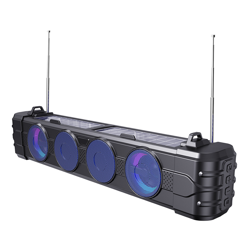 BDL Bluetooth zvučnik u traci sa solarnim punjenjem — Bluetooth 5.3, 10W, domet 10 m, 100Hz-20kHz, SNR ≥95dB