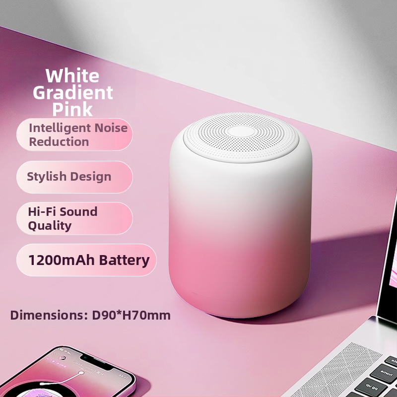 Difuzor Bluetooth, rezistent la apă IPX7, difuzor compact fără fir, baterie încorporată 1200–2000 mAh, Bluetooth 5.3, interval de frecvență 100 Hz–20 kHz, 3W