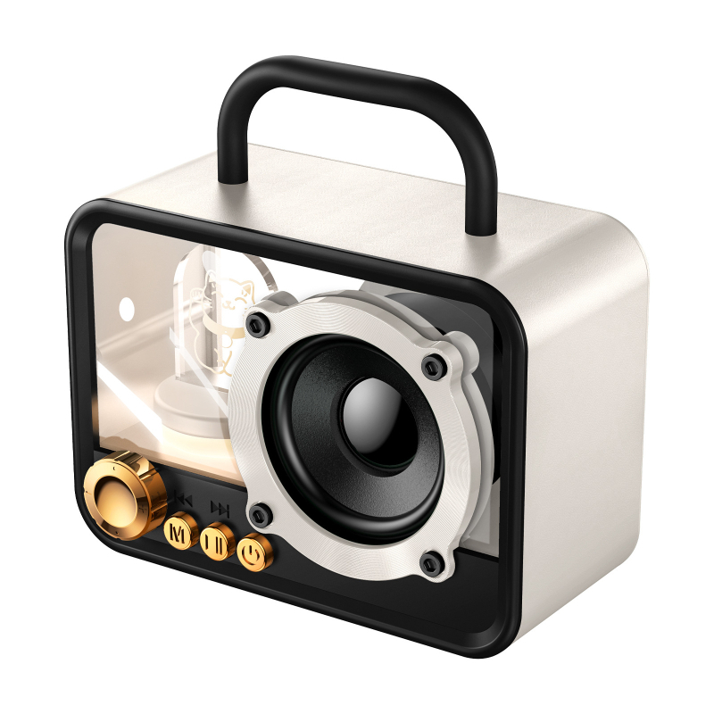 Bluetooth lauakõlar sisseehitatud akuga, 5W, Bluetooth 5.3, sagedusvahemik 60 Hz–15 kHz, tööulatus kuni 10 m