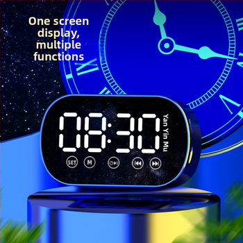 Bluetooth galda skaļrunis ar iebūvētu akumulatoru, 10W, 30 Hz–15 kHz, SNR zem 60 dB