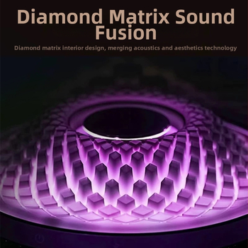 Bluetooth-kõlar lauale RGB-valgustusega, 20W, Bluetooth 5.0, 60Hz-15kHz, sisseehitatud aku