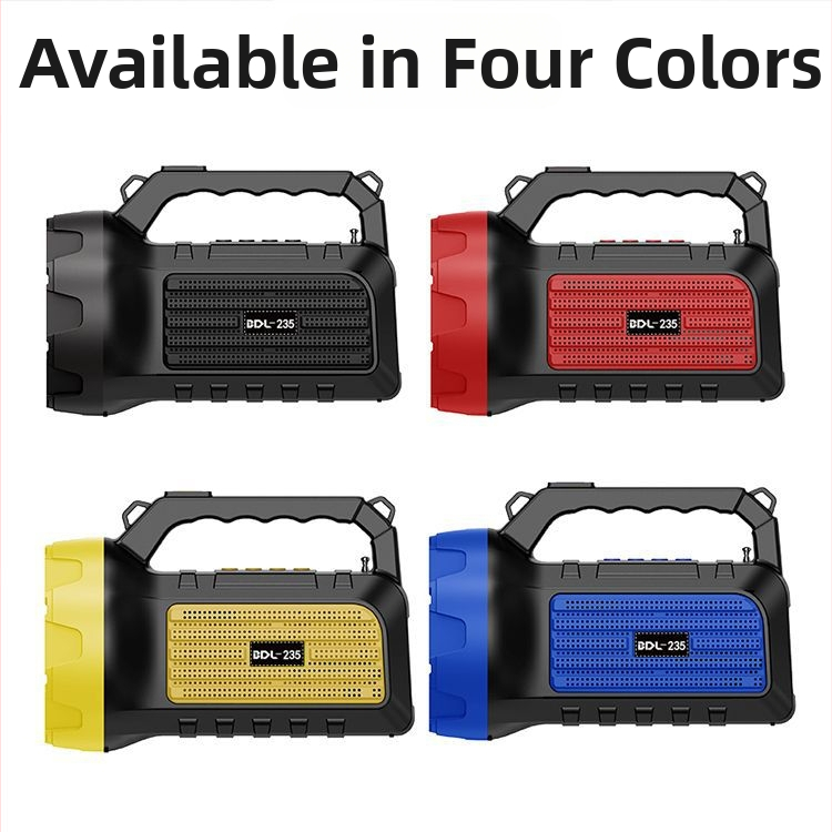 Vonkajší Bluetooth reproduktor s TF kartou, zabudovaná LED lampička, 5W, Bluetooth 5.3, batéria 1200–2000mAh