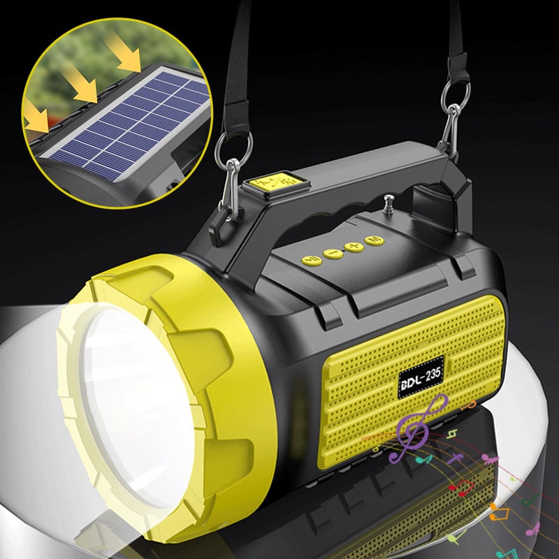 Boxă Bluetooth pentru exterior cu card TF, lanternă încorporată, 5W, Bluetooth 5.3, baterie 1200–2000mAh