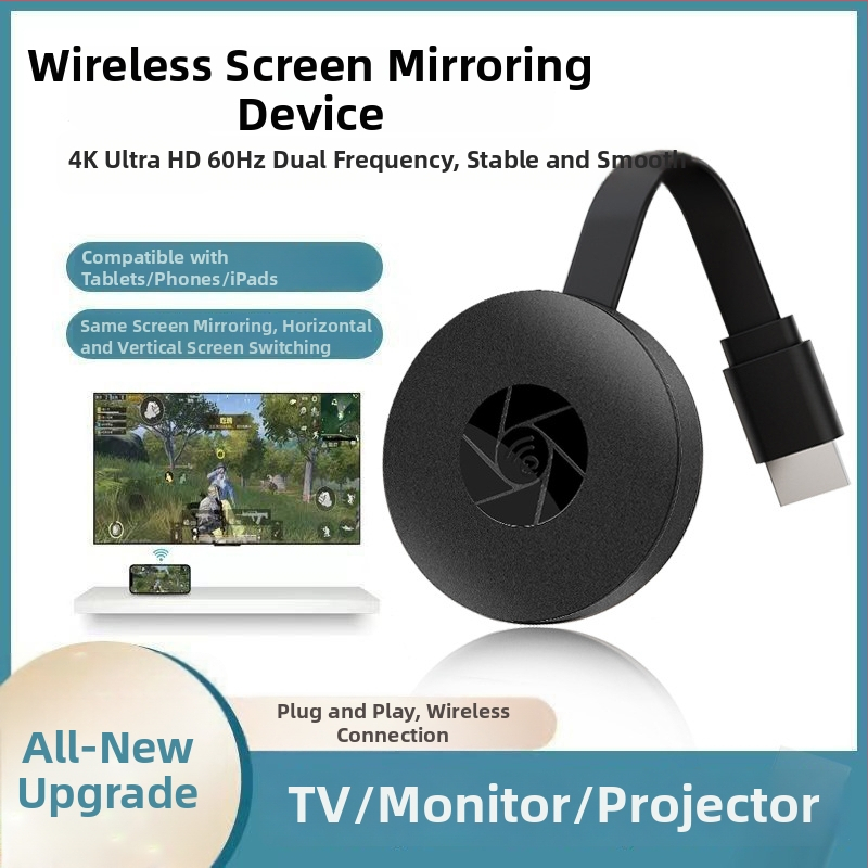 HDMI belaidis ekrano dubliavimo įrenginys – 1080p, HDMI jungtis, RK3036 A210 procesorius, 128 MB RAM, suderintas su Windows