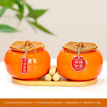 Figurină ceramică pentru birou, stil lux ușor, marcă Ruijie, cadou decor pentru casă