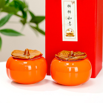 Figurină ceramică pentru birou, stil lux ușor, marcă Ruijie, cadou decor pentru casă