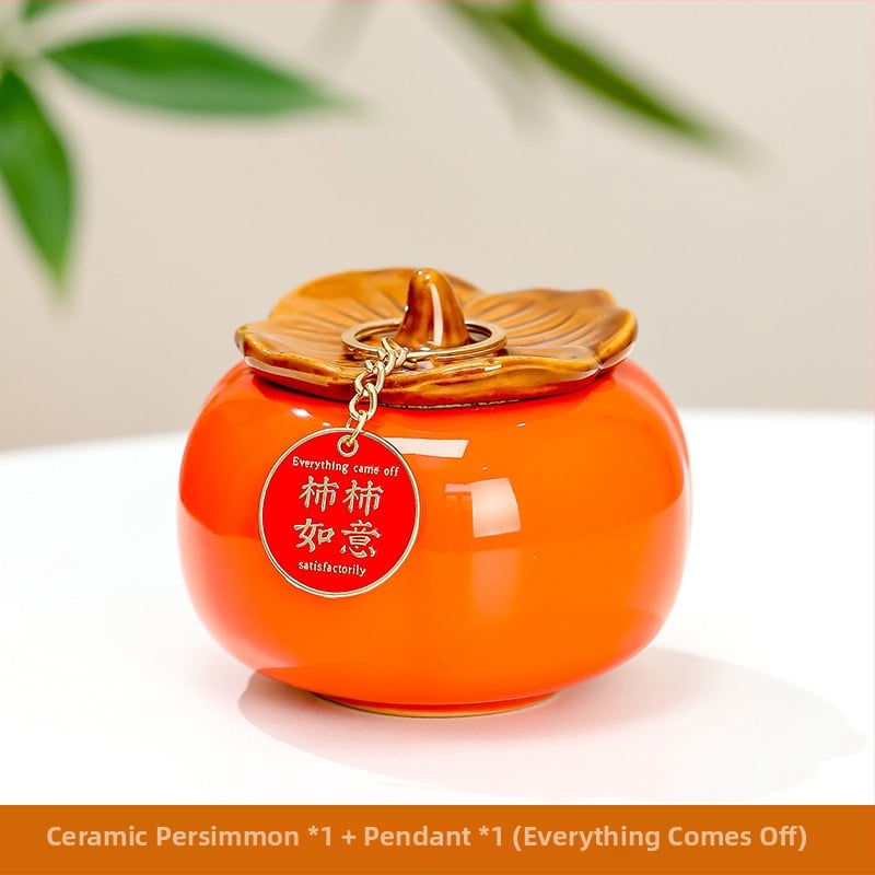 Figurină ceramică pentru birou, stil lux ușor, marcă Ruijie, cadou decor pentru casă