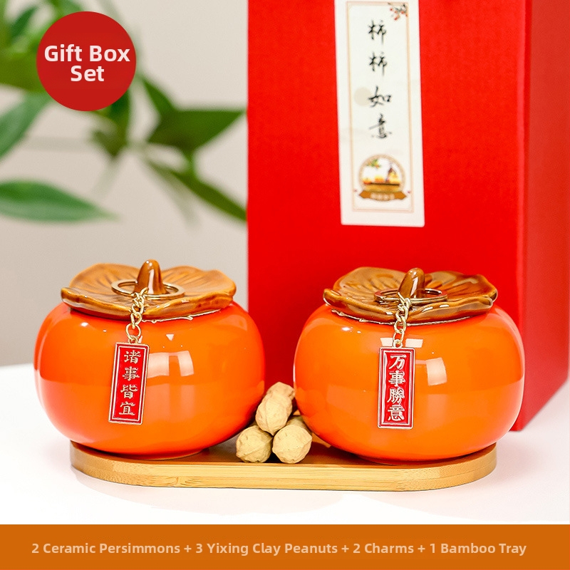 Figurină ceramică pentru birou, stil lux ușor, marcă Ruijie, cadou decor pentru casă