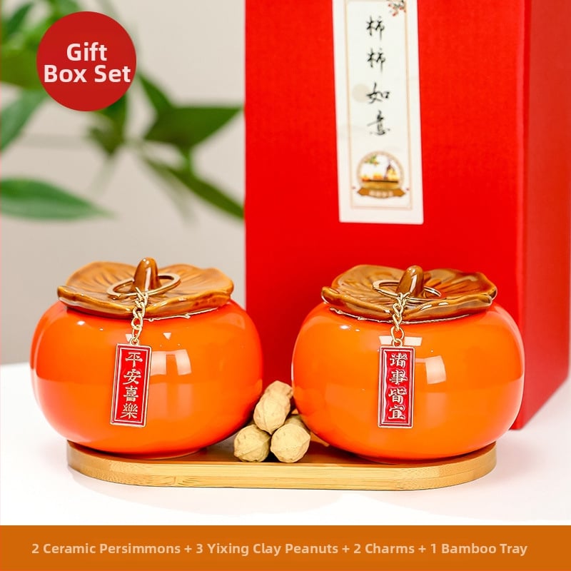 Figurină ceramică pentru birou, stil lux ușor, marcă Ruijie, cadou decor pentru casă