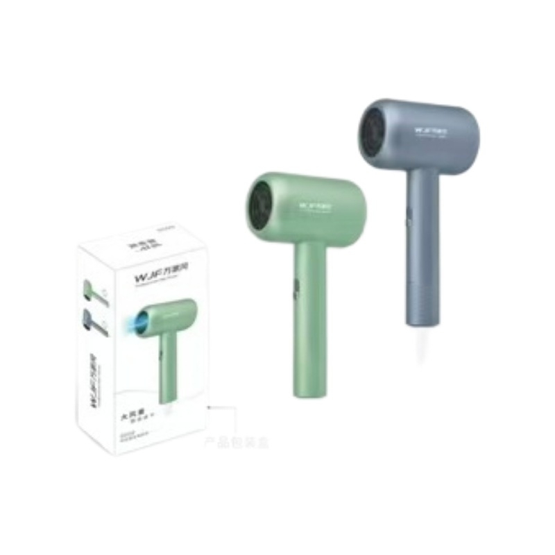 Električno sušilo za kosu s tihim dizajnom i konstantnom njegom kose, 1600W, 220V, vrući/hladni zrak, jedna mlaznica, buka 45–50 dB