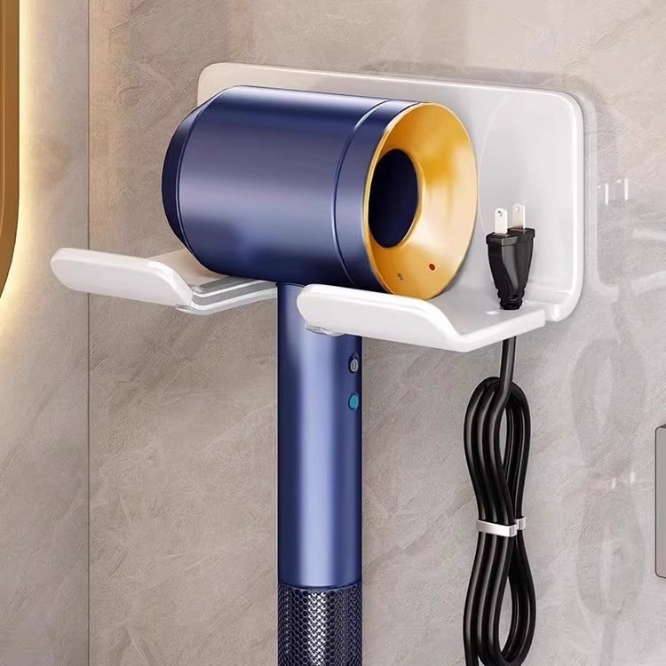 Dyson falra szerelhető hajszárító tartó, alumínium, teherbírás 10 kg, modell Blower frame, oxidált felület