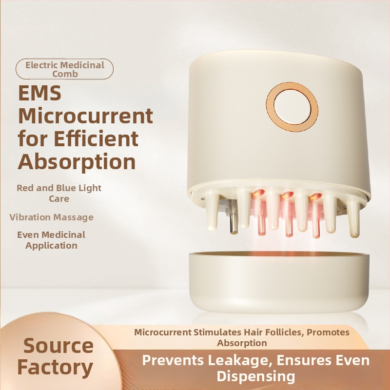 Galvas ādas masāžas aplikators ar bumbiņu galviņu, modelis SY01, 180 g, pret niezi un nomierinoša iedarbība uz galvas ādu, piemērots visām sezonām