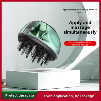 Galvos odos aplikatorius su maistu tirpalu, skysčių reguliavimo šukos su rutuliukais, modelis Liquid Diverter; svoris 35-40 g; tinka visoms metų laikams; bendro pobūdžio naudojimas