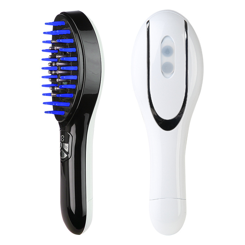 Ηλεκτρική χτένα μασάζ κεφαλής – δόνηση μασάζ, μοντέλο S2, μπαταρία, μηχανικός έλεγχος, 4 ταχύτητες