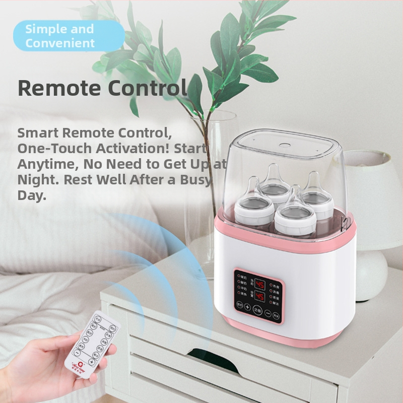 Divu funkciju piena sildītājs un pudelīšu sterilizators AY-N18, 170W, 220V AC, PP