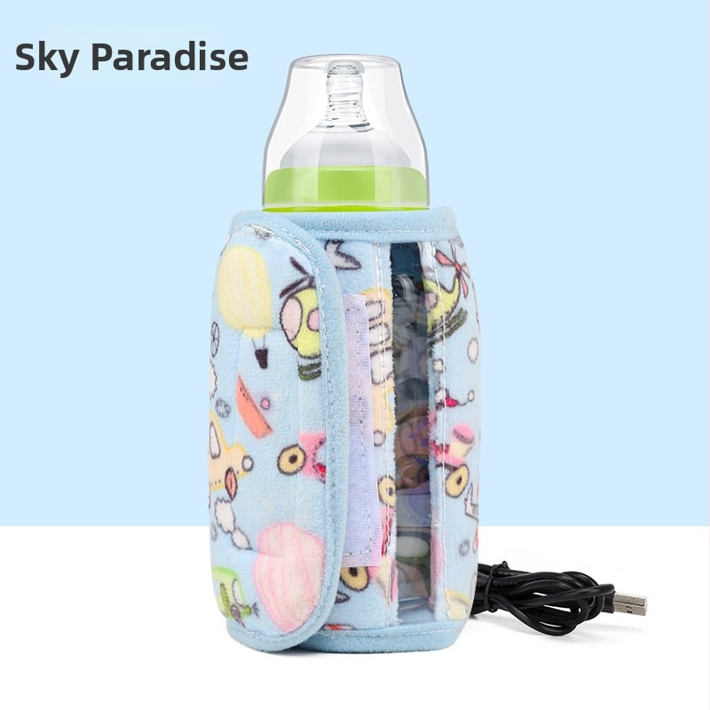 USB šildomas buteliuko izoliacinis gaubtas su pastovia temperatūra, nešiojamas automobiliui