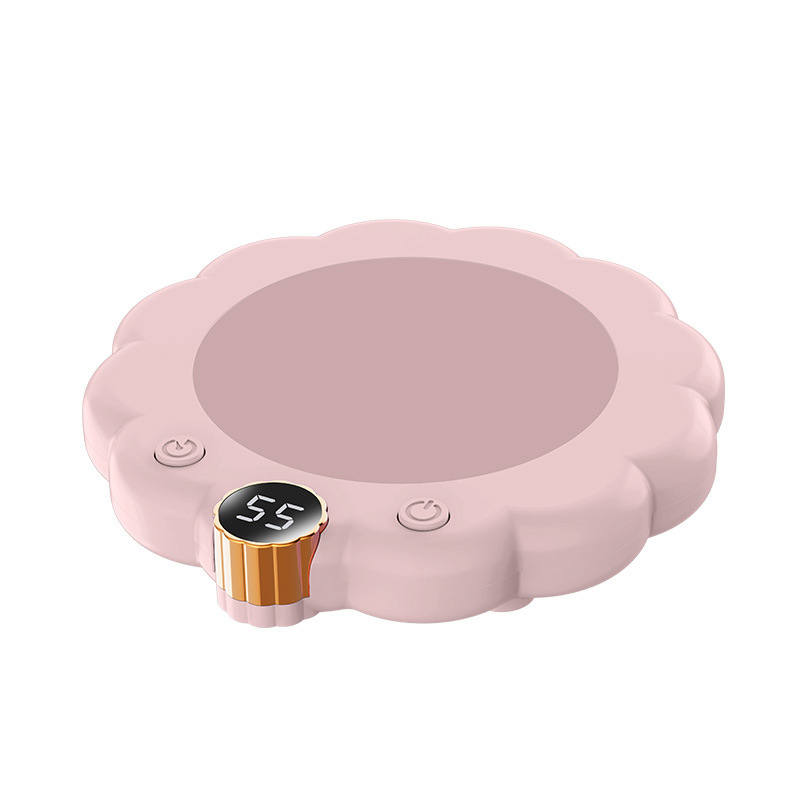 Suport termic de birou – două funcții într-unul: încălzitor și suport pentru ceașcă, control tactil, alimentare la priză, oprire automată