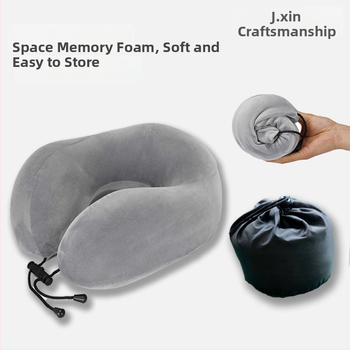 U formos kelioninė kaklo pagalvė; užpildas: atminties medžiaga; pagalvės korpuso audinys: velvetas; stilius: šiuolaikinis minimalistinis; prekės ženklas: Chengyi warm.