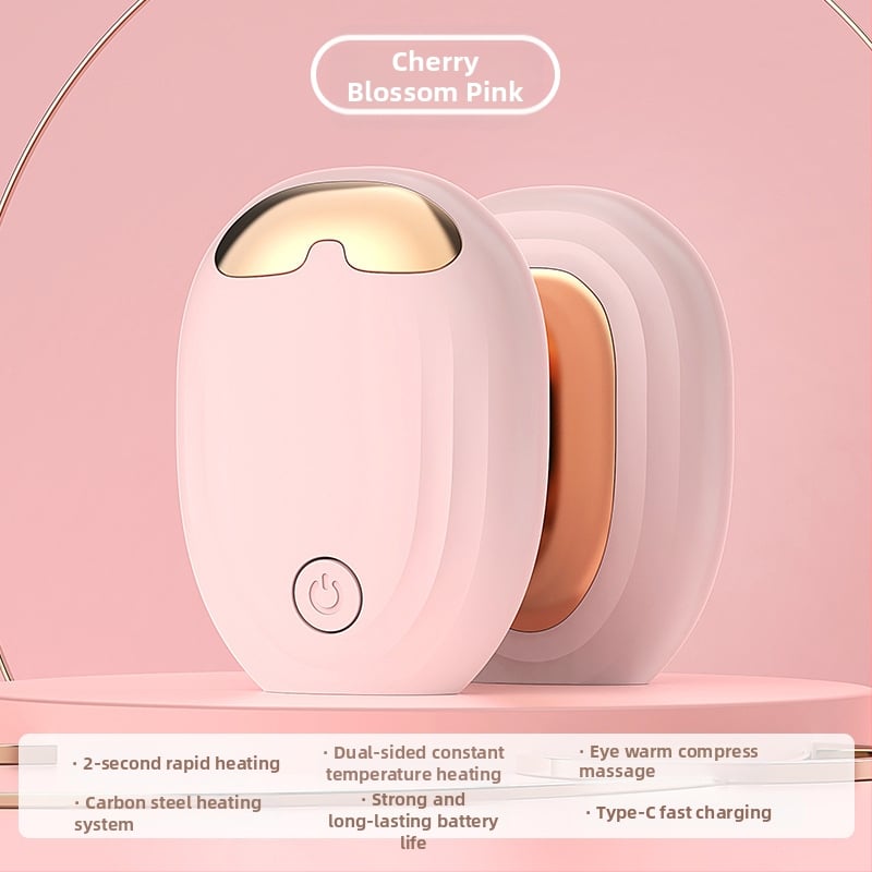 Wenxi USB įkrovimo rankų šildytuvās, 3V, 5W, įmontuota 500–800 mAh baterija, dvipusis elektrinis šildymas