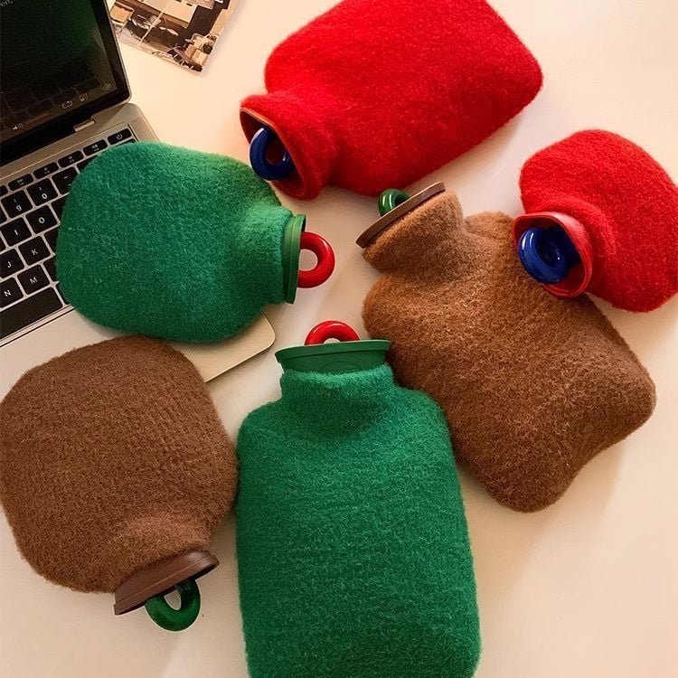 Sac de apă caldă umplut cu apă - plastic, încălzire prin injectare de apă, stil minimalist modern, Iarna 2025