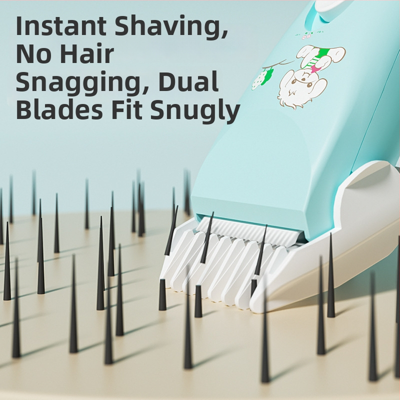 Bērnu matu griezējs ar klusu darbību, 50W, uzlāde, keramikas griešanas galva