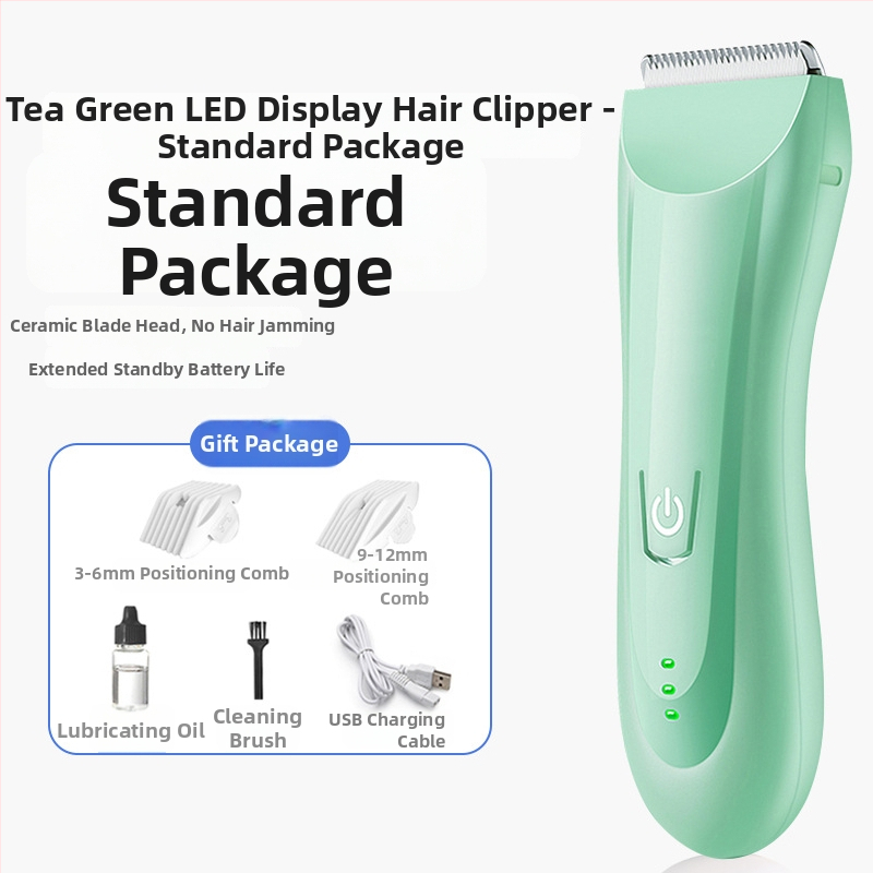 Kūdikių plaukų kirpimo elektrinis skustuvas, tylus veikimas, 50W, įkrovimas, keraminė pjovimo galvutė