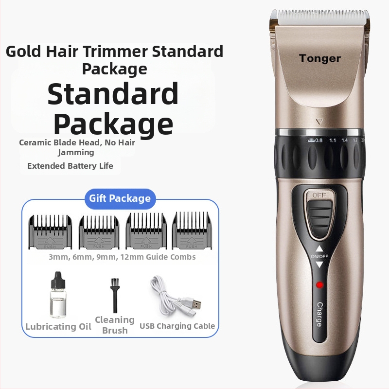 Kūdikių plaukų kirpimo elektrinis skustuvas, tylus veikimas, 50W, įkrovimas, keraminė pjovimo galvutė