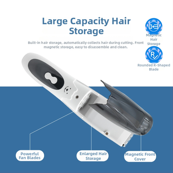 Mașină de tuns păr foarte silențioasă pentru bebeluși și copii, reîncărcabilă, 5W, impermeabil