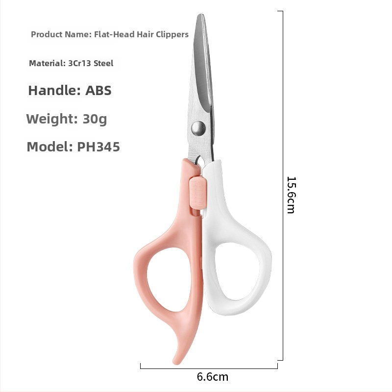 Vaikų plaukų kirpimo rinkinys: plokščios žirklės, retinimo žirklės su 20 dantų ir šukos; retinimas 15-25