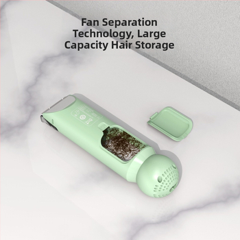 Vaikiškas vandeniui atsparus elektrinis plaukų kirpimo prietaisas, įkraunamas, namų naudojimui