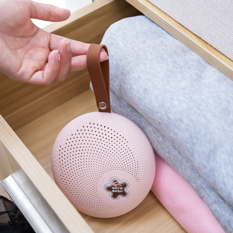 Dezumidificator compact pentru casă, model K-5, 20W, 220V, rezervor 1 L, uscare 1 L/h, potrivit pentru dormitor și garderobă