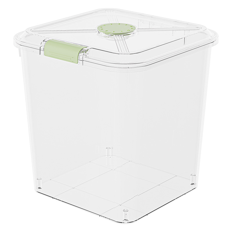 Ryžių sandėliavimo kibiras, atsparus drėgmei ir kenkėjams (PP plastikas, talpa 10L+, Mabalo/maibaolong)