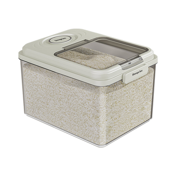 Кутия за ориз за съхранение, запечатана, влагозащитена и против насекоми, PP пластмаса, хранително качество
